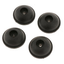 4 Packs Universal Luggage Footstand Bottom Studs, Luggage Replacement Parts Foot
