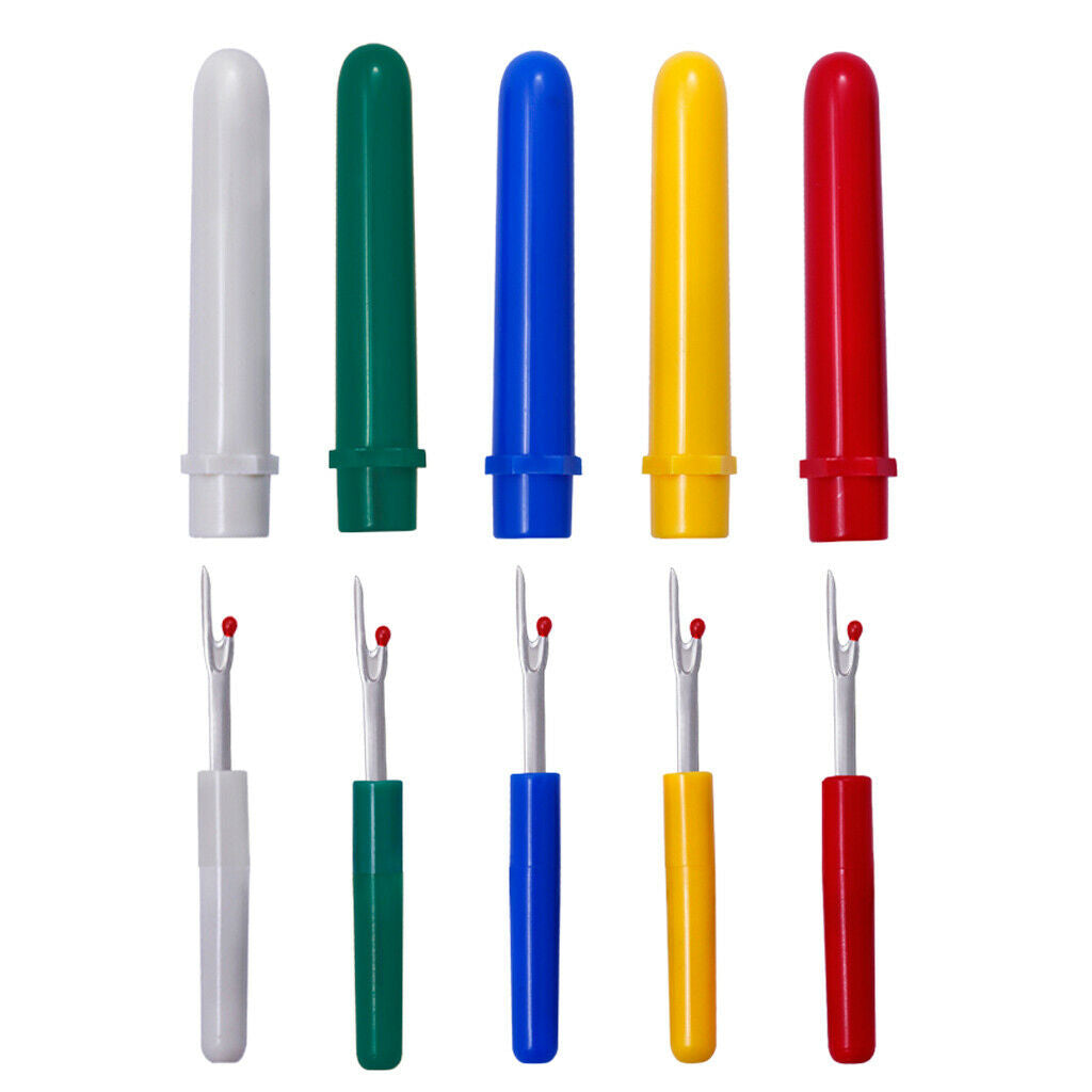 5Pcs Sewing Seam Ripper Lot Embroidery Cross Stitch Thread Cutter Remover
