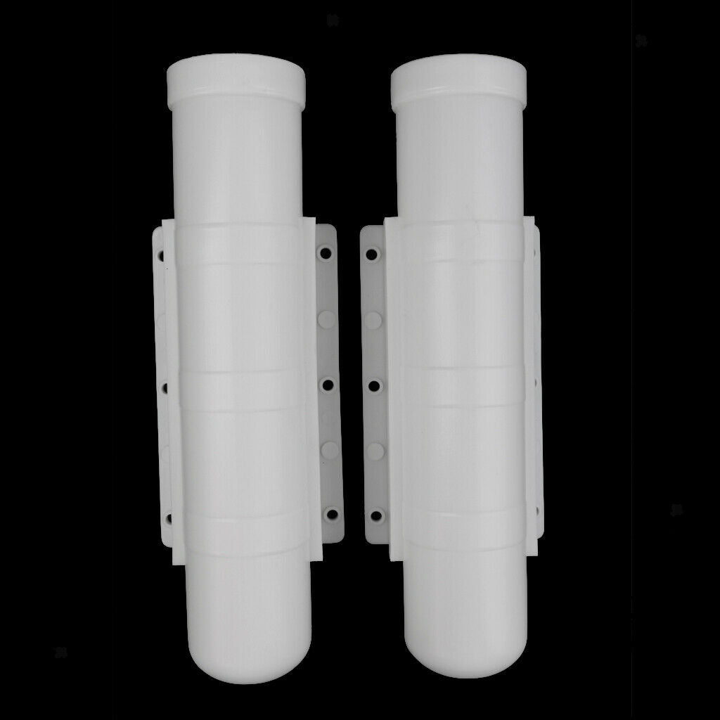 2x Fishing Rod Holder Mountable Base For Boat \u0026 2x 30 Degree Rod Holder
