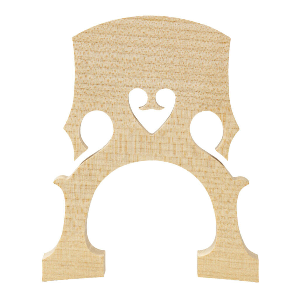 High Quality Cello Bridge Replacement Parts for 1/4 Size Cello Instrument