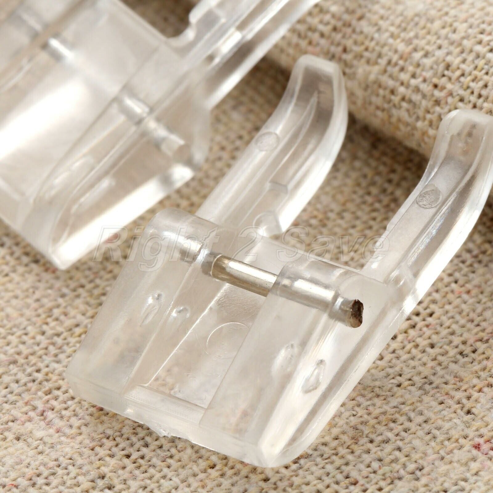 1.6cm*2.9cm Snap On Clear View Open Toe Foot For Brother Janome Sewing Machine
