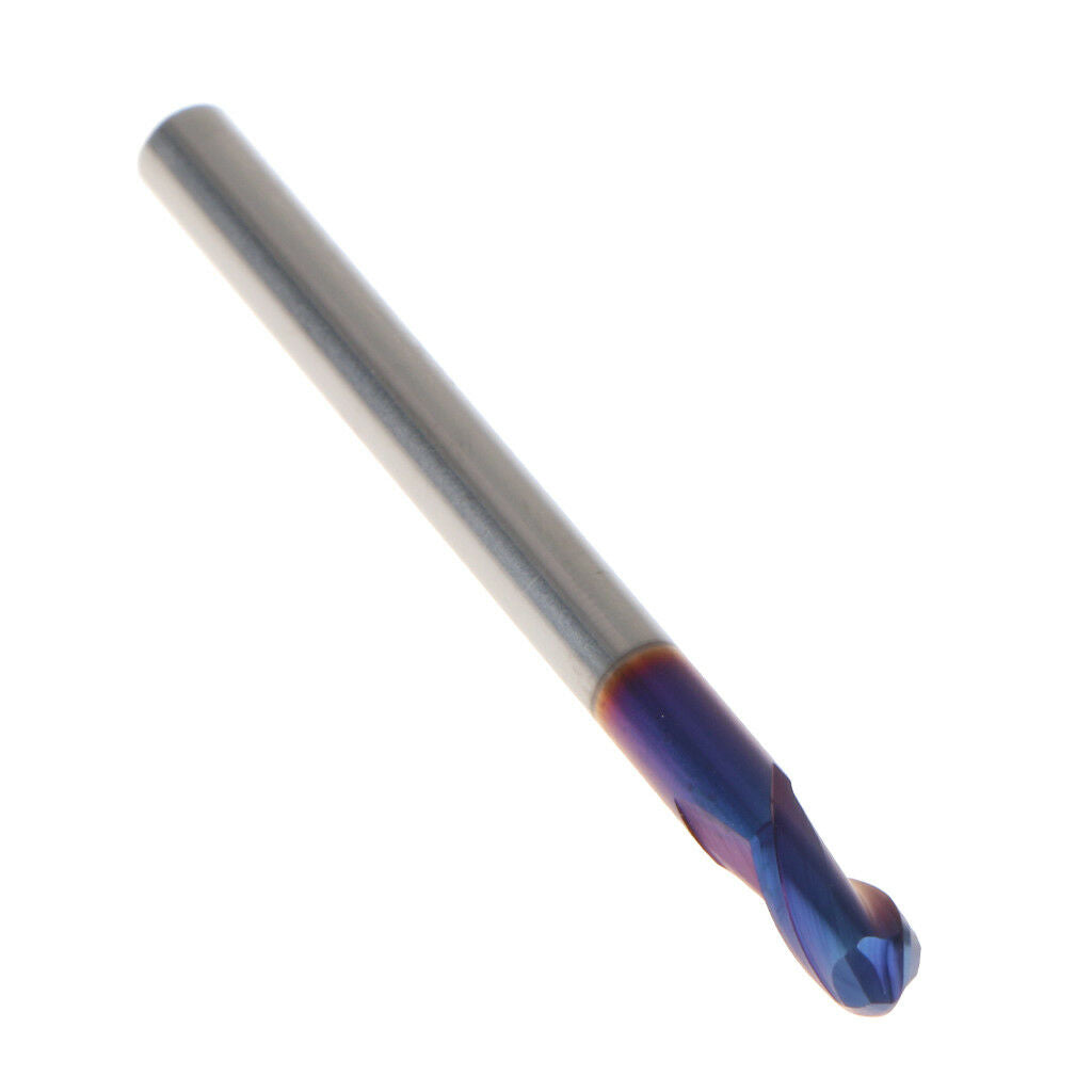 R2.0mm Ball Nose Tungsten Steel 4mm Shank End Mill CNC Router Cutting Tool