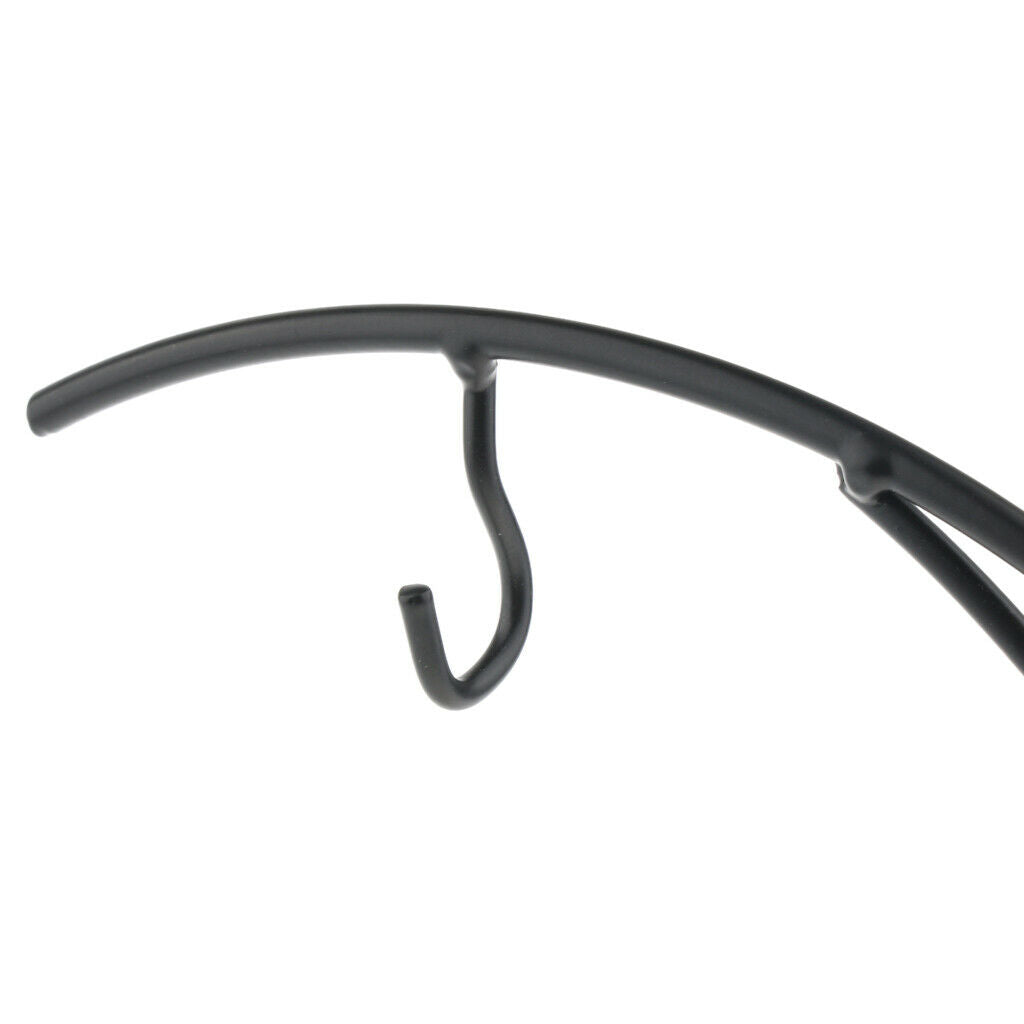 Black Eyeglass Holder Stand Glasses Display Rack with Hook Home Decor 02