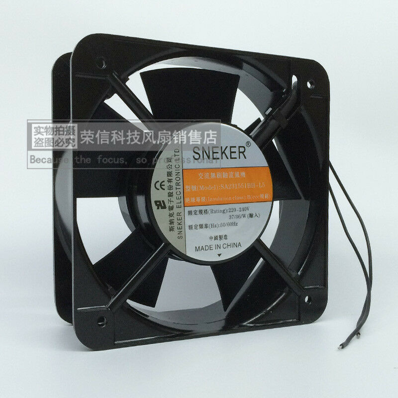 For 15050 220V 15cm cm SA231551BH-L5 Dual Ball Chassis Axial Cooling Fan