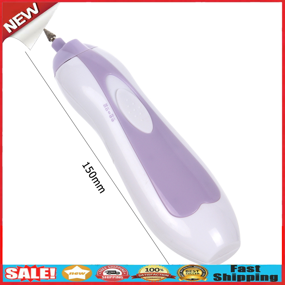 Electric Salon Shaper Manicure Pedicure Polish Tool Nail Drill Trimming Kit @