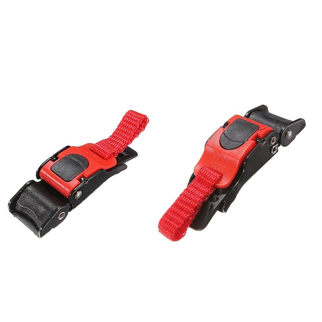 2x Motorbike Cycling Motorcycle Helmet Chin Strap Clip Buckle Quick Release
