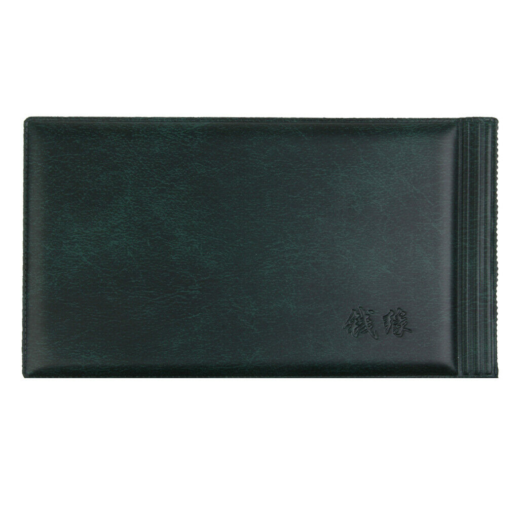 2 Pieces Banknote Currency Collection Album Paper Money Pocket 30 Note Pages can