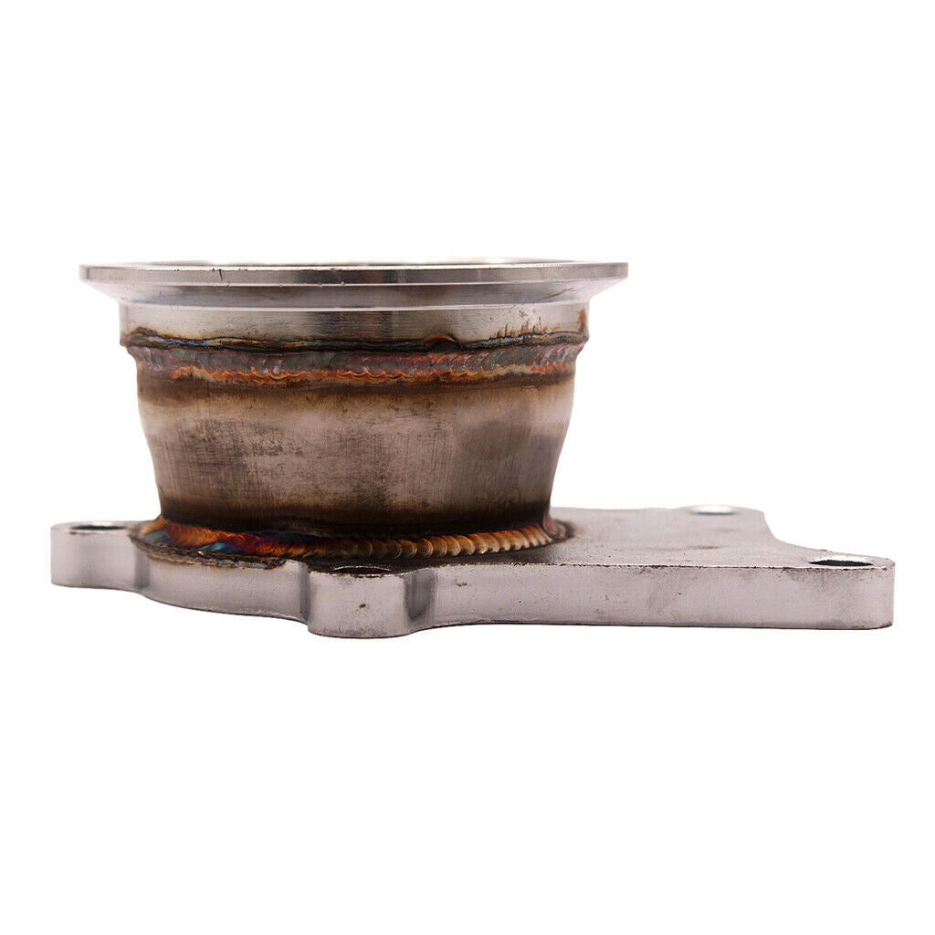For T3 T4 5 Bolt to 3'' V Band Turbo Exhaust Flange Stainless Steel Adapter