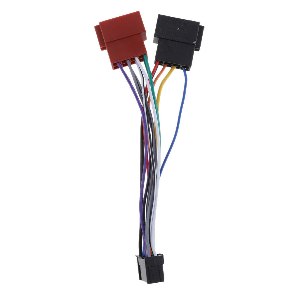 16pin ISO Female Radio Receiver Replacement Wire Harness Cable for Pioneer