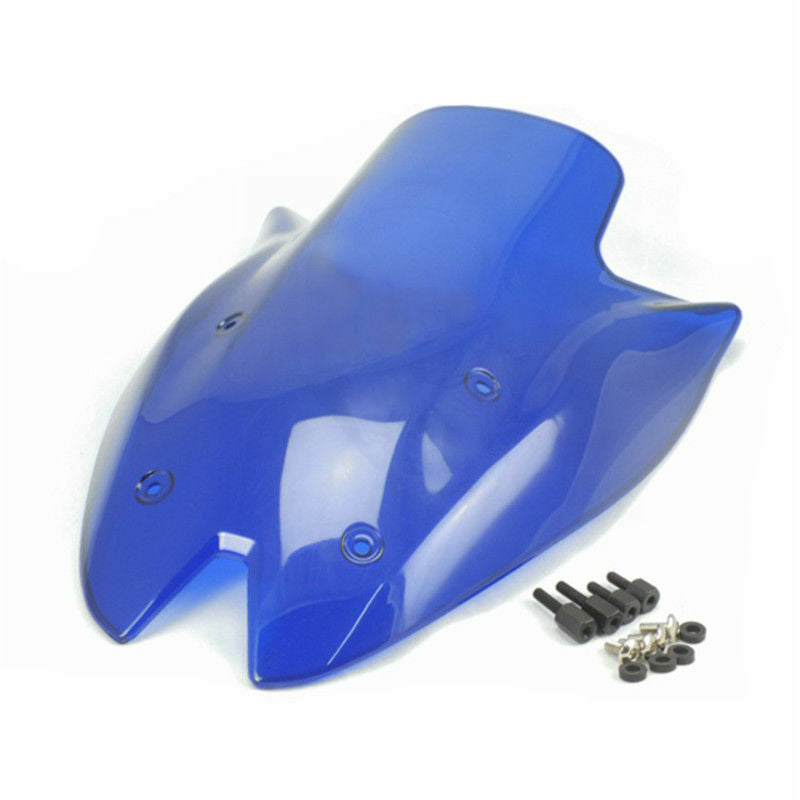 Blue Motorcycle Fairing Windshield  For Kawasaki Z1000 2010-2013 Z-1000