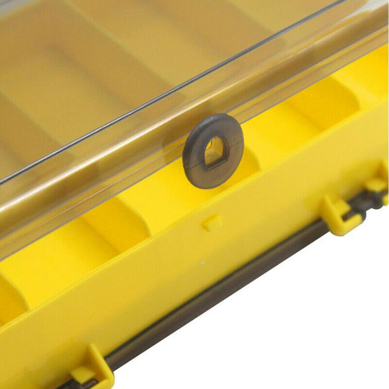 Portable Waterproof Double-sided Fishing Tackle Box Fishing Lure Storage .l8