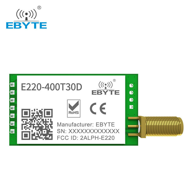 Ebyte 433MHz LLCC68 DIP 10km E220-400T30D Module wireless Long Range transceiver