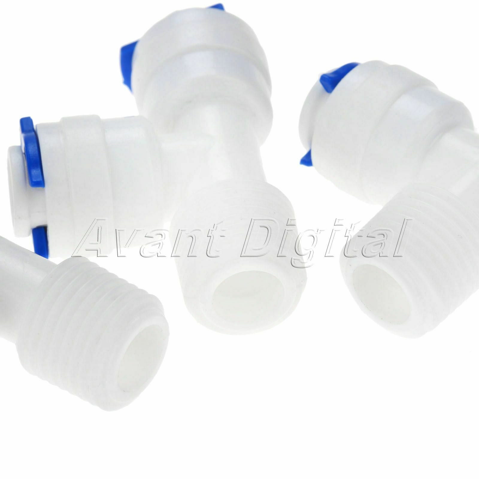 Water Filter Connector Purifier RO Forting T Type Male Therad Quick Connection