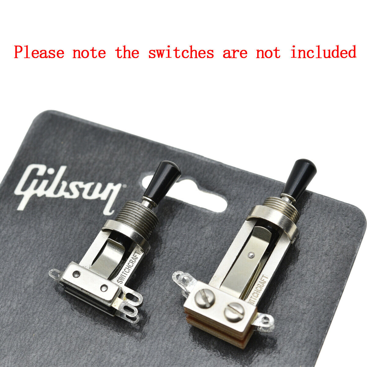 5x Black USA Thread SAE 8-32 Metal Toggle Switch Tip Fits Gibson/Switchcraft