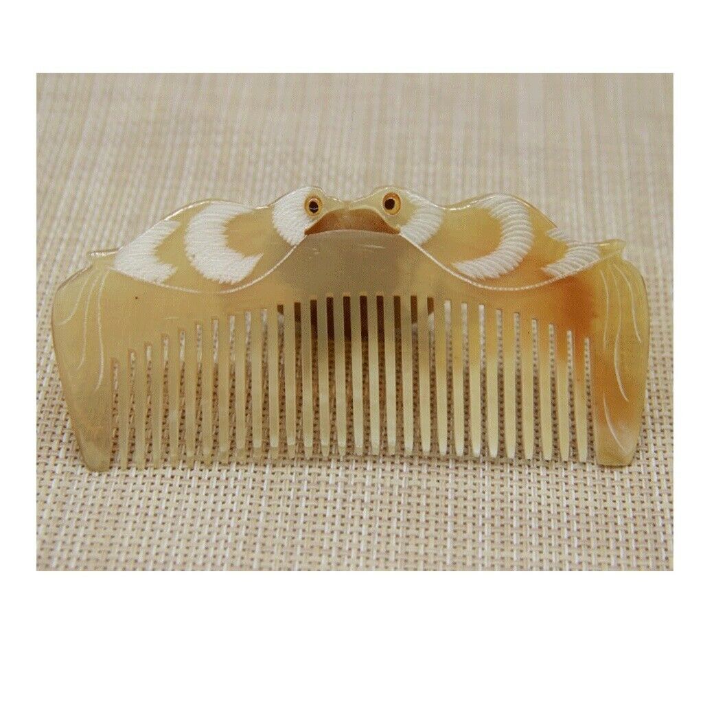 Handmade Hair Beard Comb, Anti-Static Massage Comb, Palm Travel Scalp Massager,