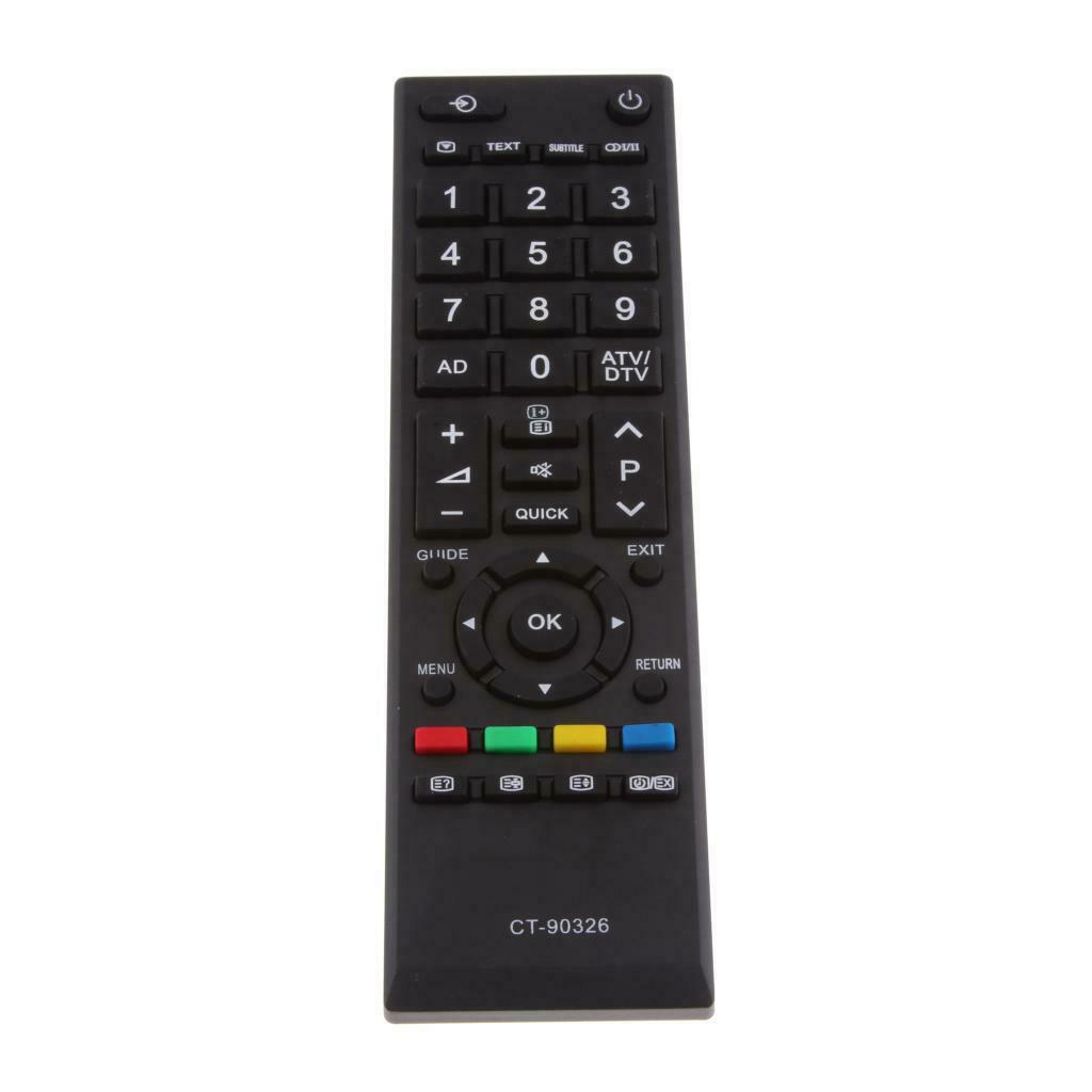 Replacement TV Remote Control for Toshiba CT-9032, Black, 175 X 50 X 20 Mm
