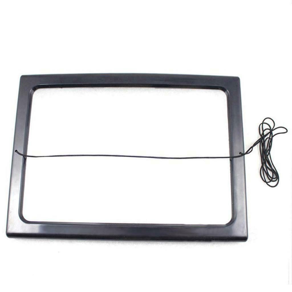 3X Reading Magnifier Foldable Magnifying Loupe w LED Light Desktop Book Lamp