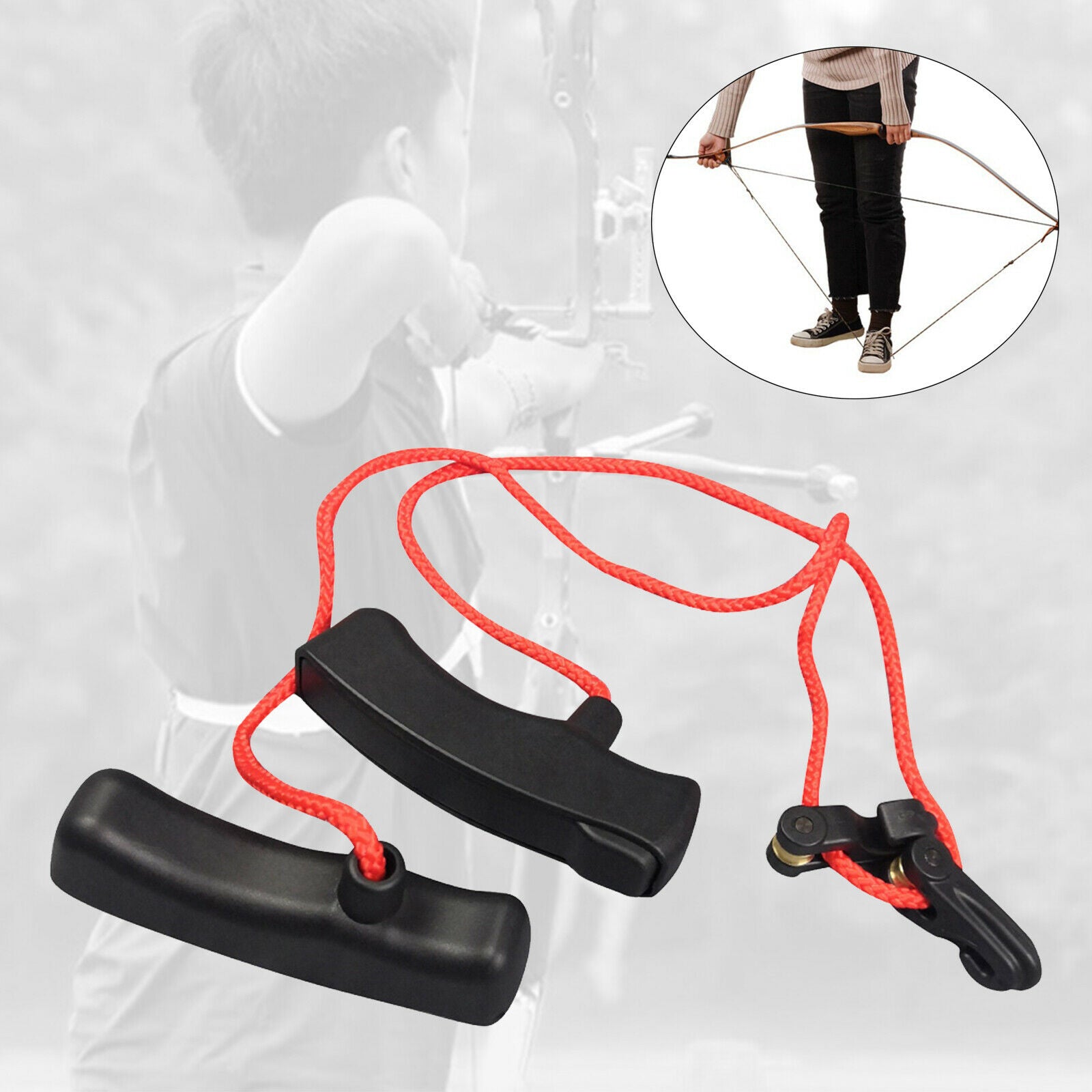 Cocking Device Longbow Cocker Cross-bow Cocking String Assist for Hunting