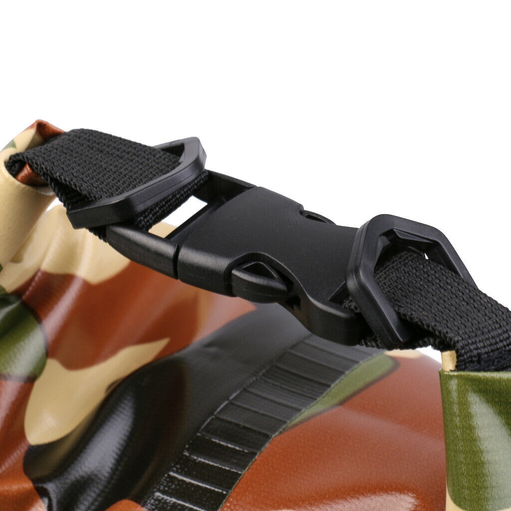 Camo Waterproof Dry Bag Outdoor Sports Swimming Rafting Kayaking Boating 5L