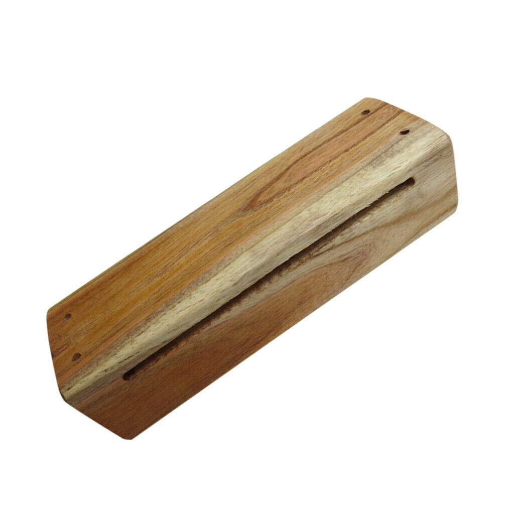 Solid Wood Hand Percussion Clapper Chinese Bangzi for Drama Opera Bass