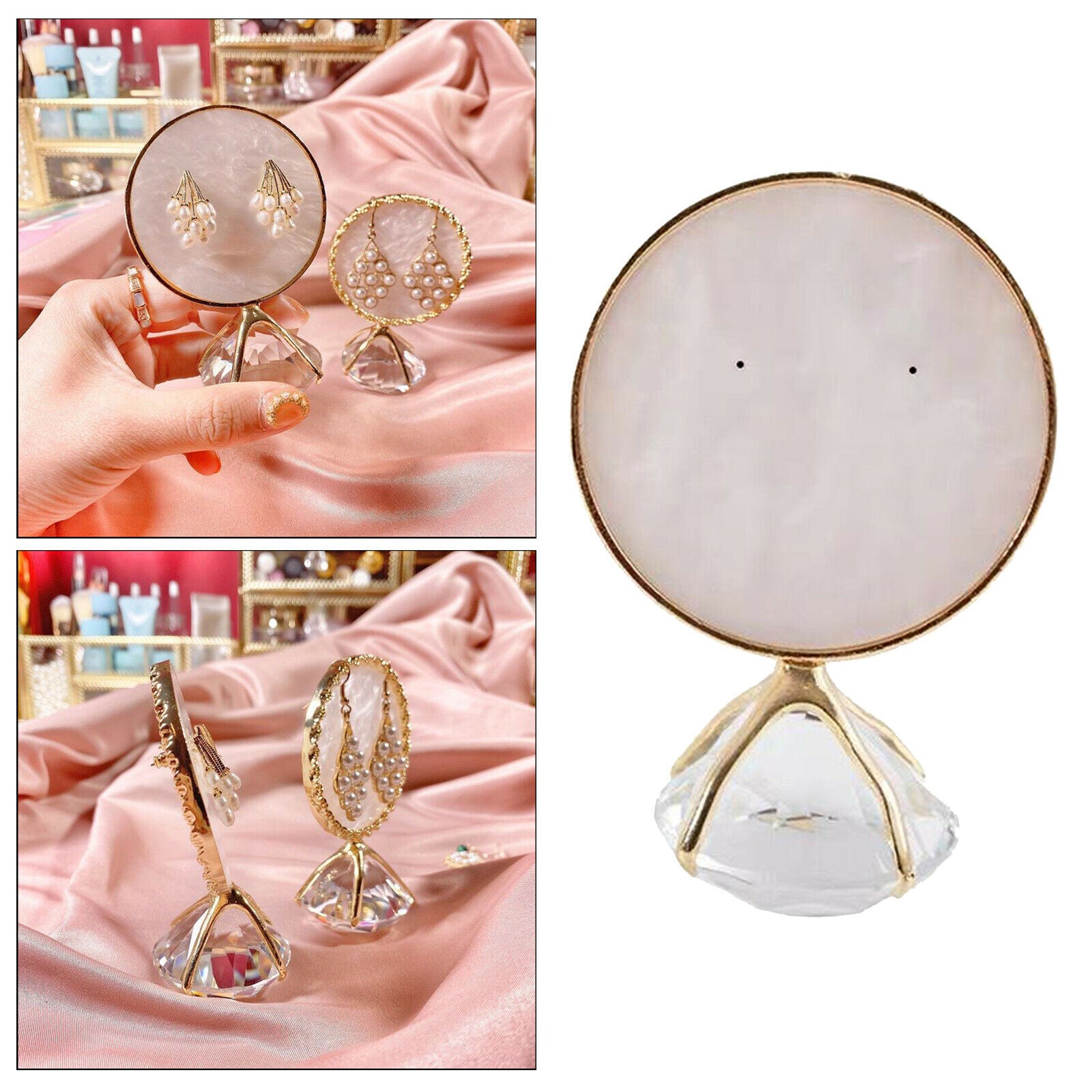 Nail Tips Display Stand Nail Art Plate Rack Board Display Tool 2 Holes
