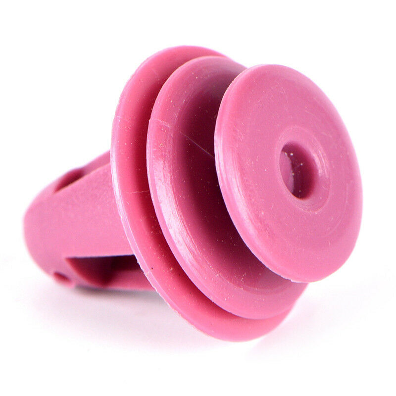 50X For Door Trim & Garnish Panel Retainer Clip Natural Nylon Fastener Lt