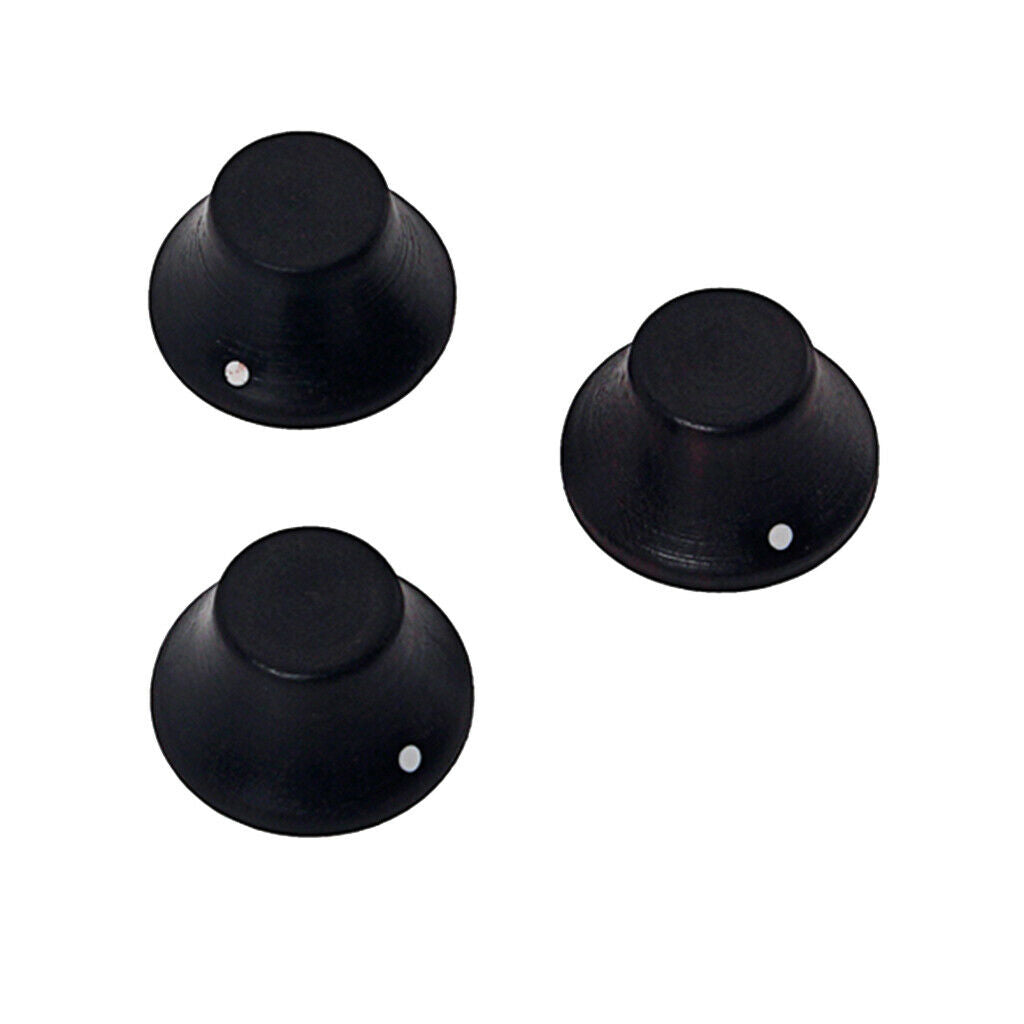 3pcs Guitar Control Knob Zebra Maple Beach Finish Volume Guitar Accessories