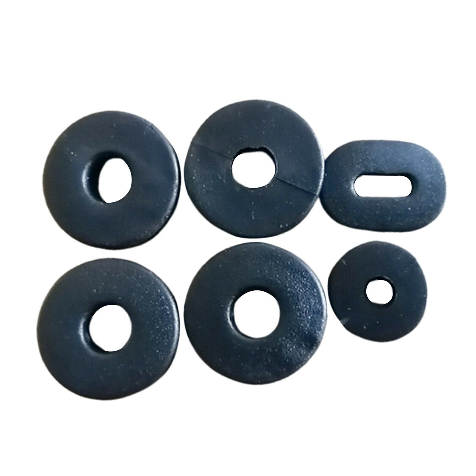 6x Rubber Side Cover Grommet Eyelet Ring for for Suzuki GN125 GN125 HJ125A