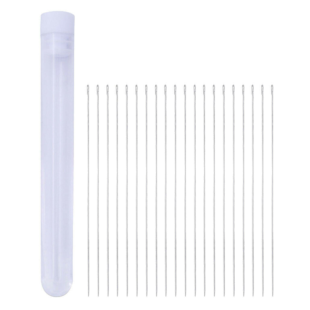 20x Beading Needles Jewelry Pins Threading Tools   Jewelry Making Accessory