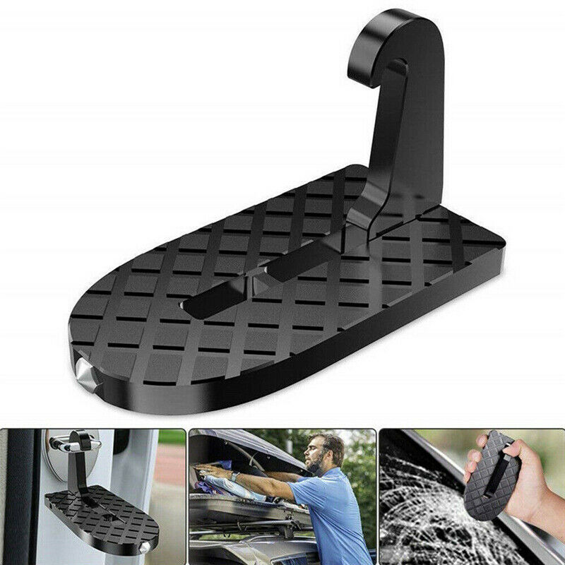 2Pcs Folding Car Door Latch Hook Step Foot Pedal Ladder For SUV Jeep Truck Roof