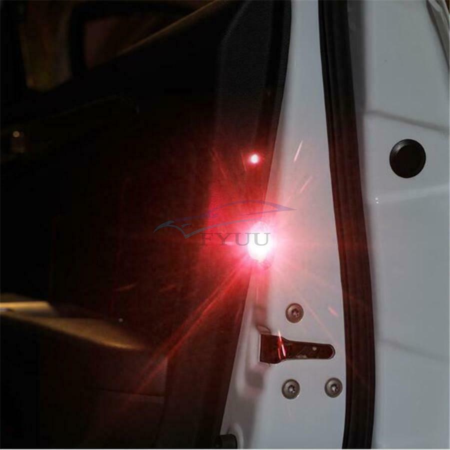 Red LED 6 Seconds Rapid Flash Mode Car Door Anti-collision Warning Alarm Lamp
