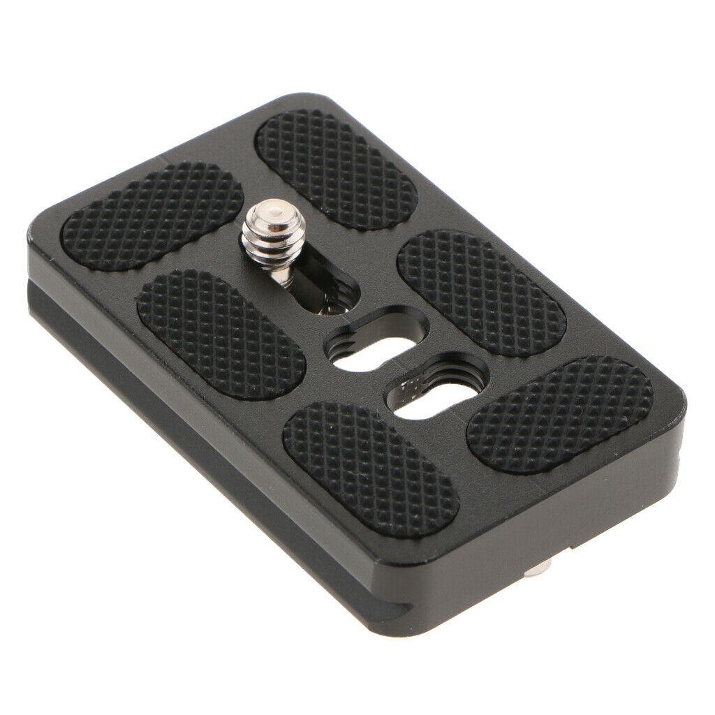 60*38mm Quick Release Plate QR Clamp Adapter for Tripod Ball Head with 1/4 Inch