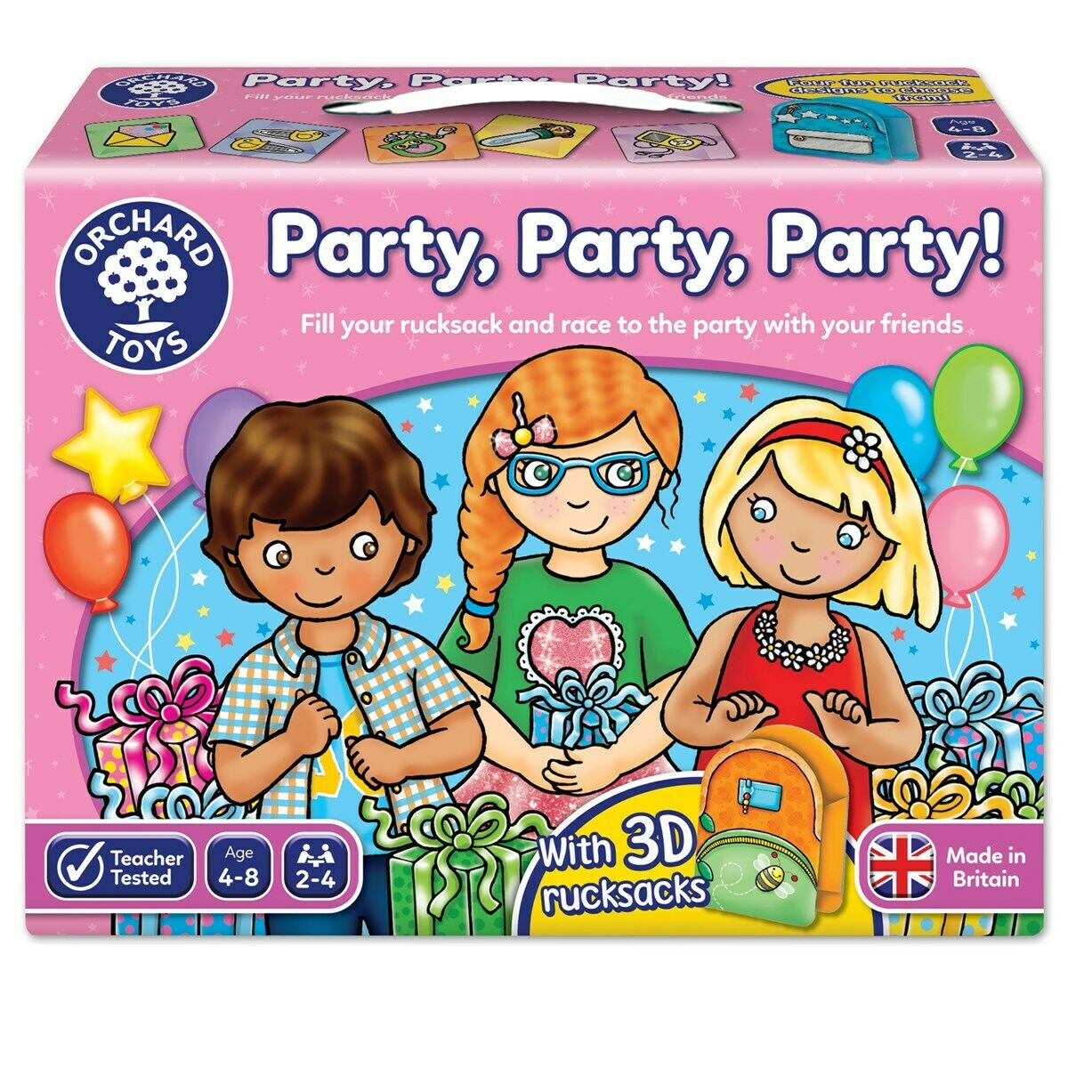 Orchard Toys 042 Party, Party, Party!  Kids Childrens British Game 5 - 9 Years