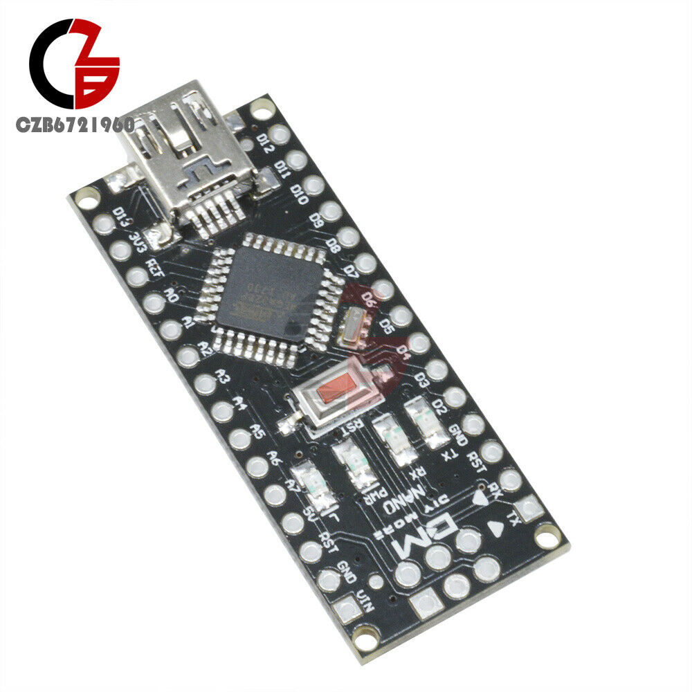 5PCS Nano V4.0 V3.0 Mega328 5V 16M Mini USB Microcontroller Board PL2303 Arduino