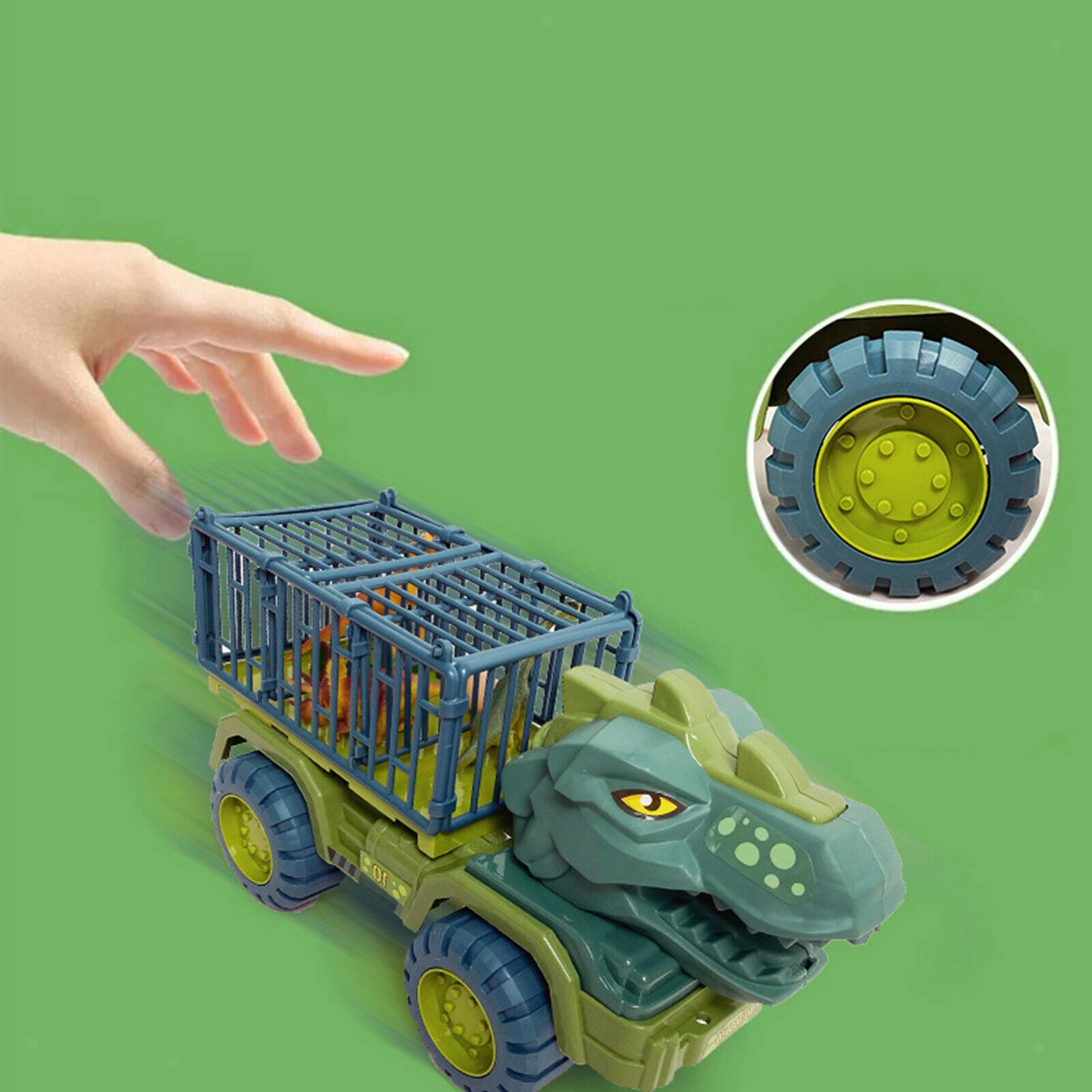 Kids Large Dinosaur Car Truck Excavator Transport Car Toys Carrier Truck Vehicle