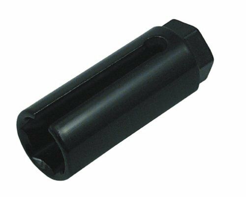 Black 7/8'' 22mm 3/8'' Drive Car Oxygen Sensor Socket Wrench Offset Removal Tool