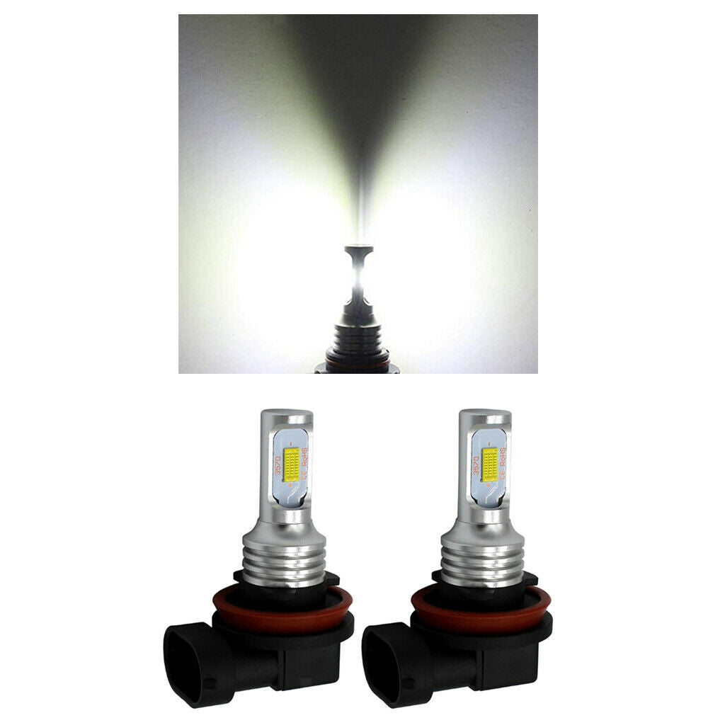 2 Pcs Mini 1700-1800K DC12-24V Car Foglight Bulbs Conversion Kit H8/H11-3570