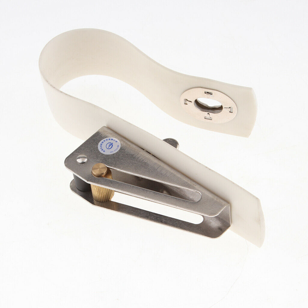 Dock Edge Fender Line Holder Height Adjuster for Pontoon Boat Rails - White