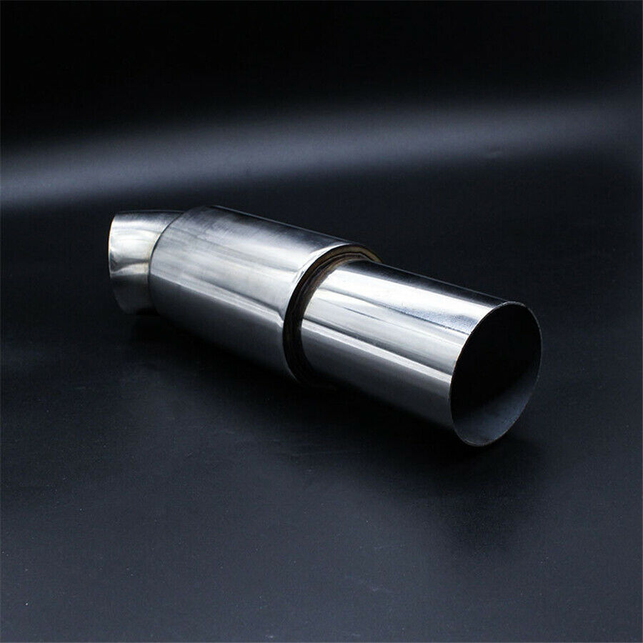 Stainless Steel Car Muffler Exhaust Pipe Tip Resonator 2.5 "inlet to 2.5" outlet
