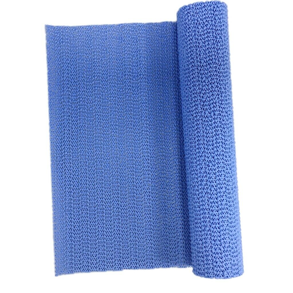 6pcs Anti-Slip Resistant PVC Kitchen Cupboard Non-Adhesive Shelf Liner Drawer