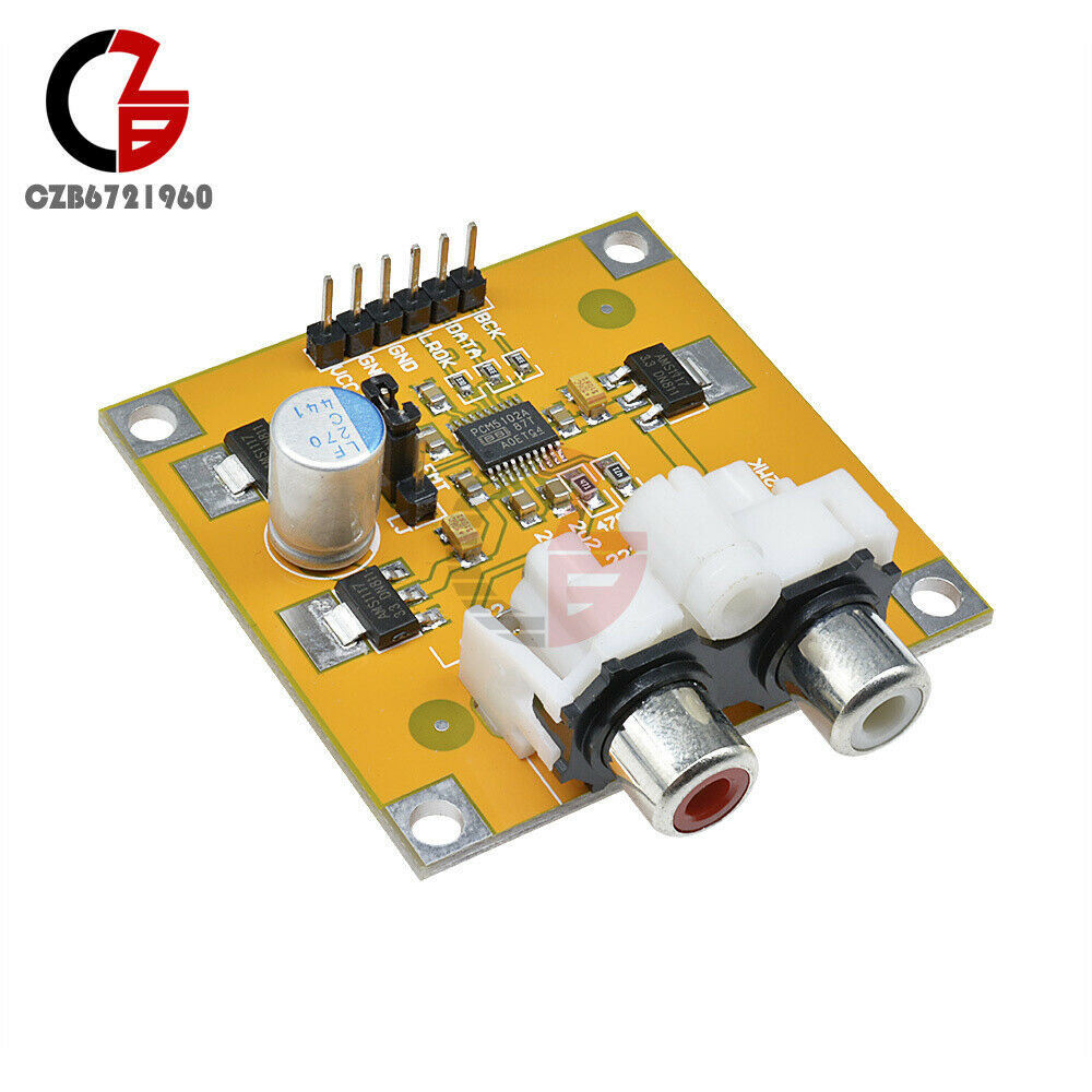 PCM5102 DAC Decoder I2S Player Board 32Bit 384K Beyond ES9023 PCM1794