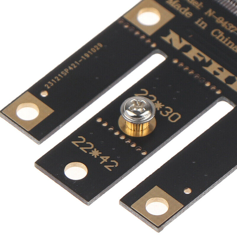M.2 NGFF To Mini PCI-E (PCIe+USB) Adapter for M.2 Wifi Bluetooth Wireless.l8