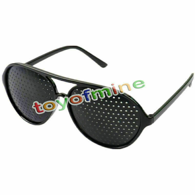 Black Eyes Eyesight Vision Improve Training Eye Exercise Glasses