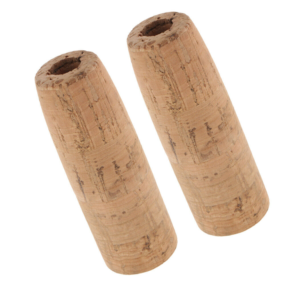 MagiDeal 2x Lightweight AA Grade Cork Fishing Rod Handle Grip DIY Components