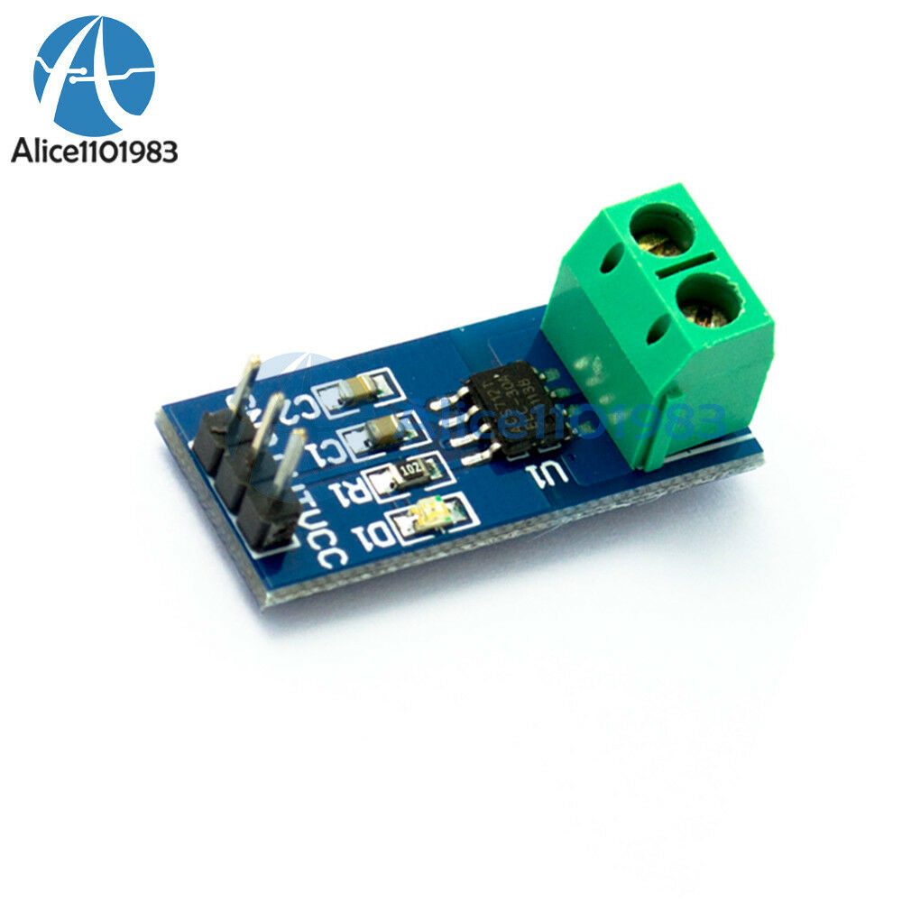 10PCS 20A ACS712 Module Measuring Range 5V Current Sensor Hall Board for Arduino