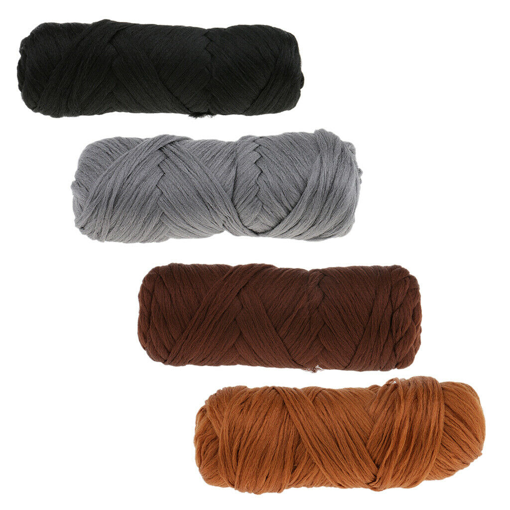 Professional Knitting Thread 4 Pcs Dreadlock Extensions