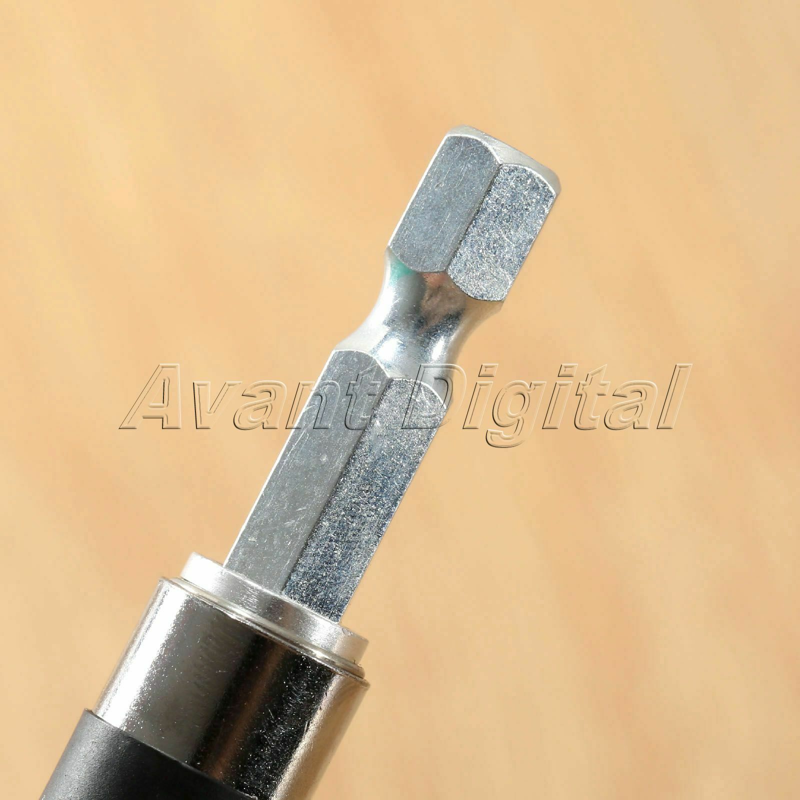80mm-120mm Screwdriver Extension Bar Holder Rod Adapter 1/4" Hex Shank Magnetic
