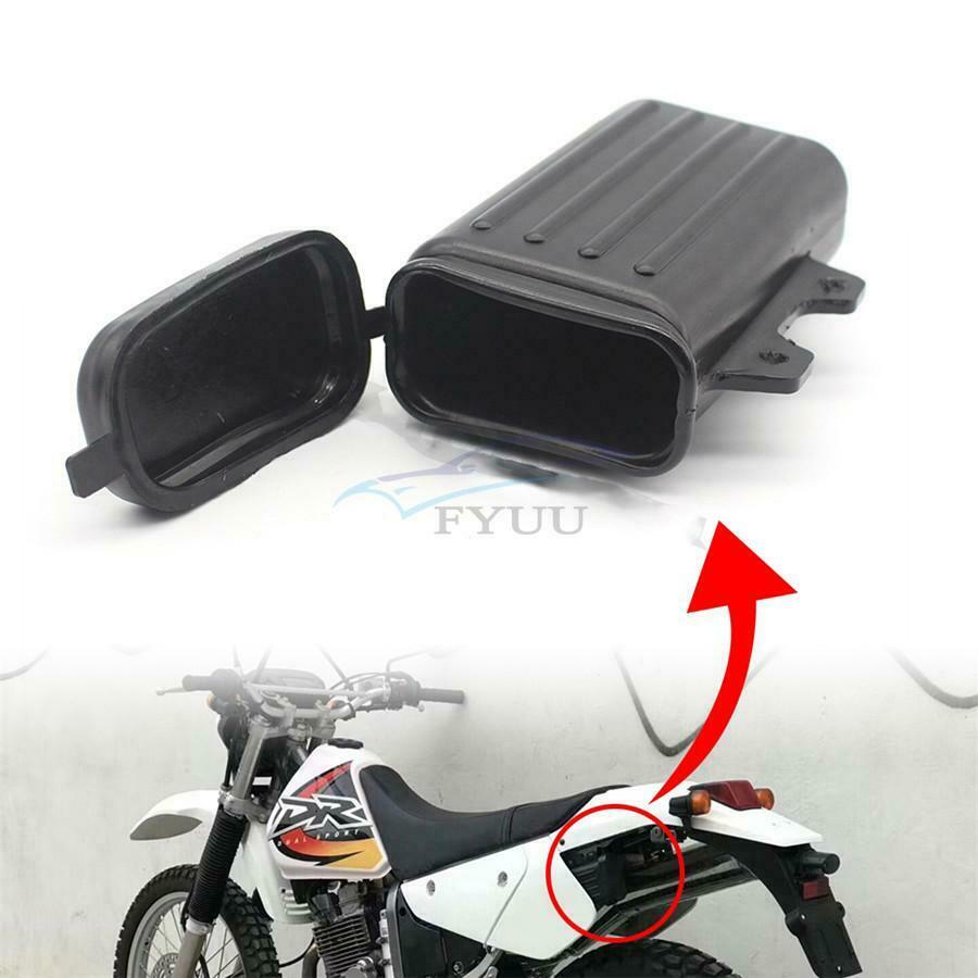 Motorcycle ABS Tool Box Fixed Bottle Black For Suzuki DR250 Djebel TW200 TW225