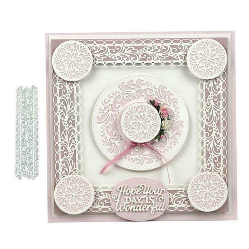 Hollow Metal Cutting Dies Stencil DIY Scrapbook Album Paper Card Template Mold