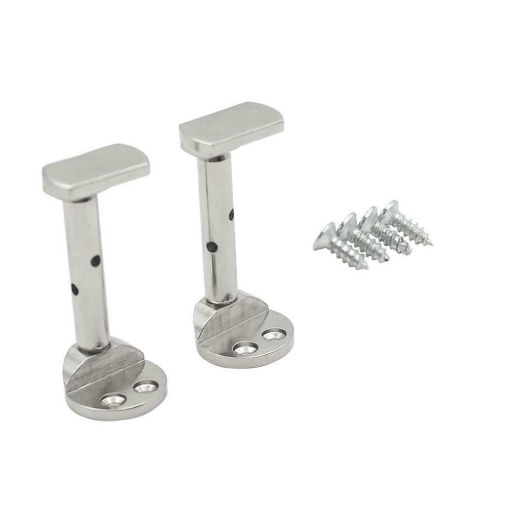 2 Pcs Violin Chin Rest Clamp Screw for 3/4 4/4 Violin Accessories Sliver
